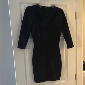 Bebe suede Black Dress
